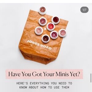 Sold out jones road minis